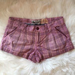 PINK VS Plaid Shorts